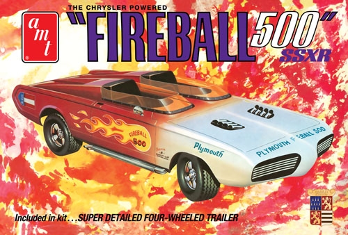 Byggmodell bilar - George Barris Fireball 500- 1:25 - AMT
