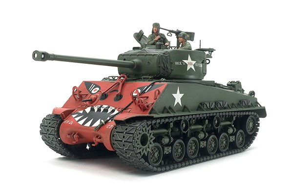 Byggmodell stridsvagn - U.S. Medium Tank M4A3E8 Sherman ”Easy Eight” - 1:35