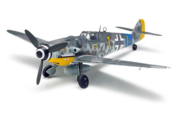 Byggmodell flygplan - Messerschmitt Bf 109 G-6 - 1:48 - Tamiya