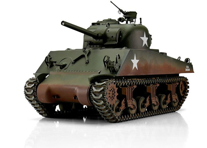1:16 - M4A3 Sherman 75mm - Torro Pro BB - 2,4Ghz - RTR