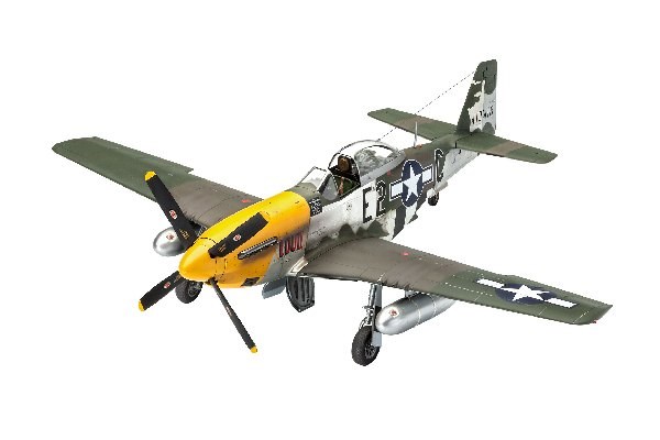 Byggmodell flygplan - P-51D-5NA Mustang (early version) - 1:32 - Revell