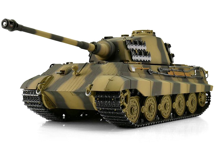 Rc tank - 1:16 - King Tiger, Königstiger Summer - Torro Pro IR - 2,4Ghz - RTR