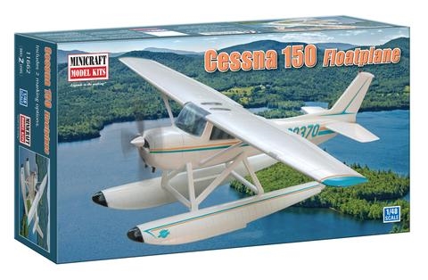 Byggmodell Sjöflygplan - Cessna 150 Float Plane - 1:48 - MiniCraft