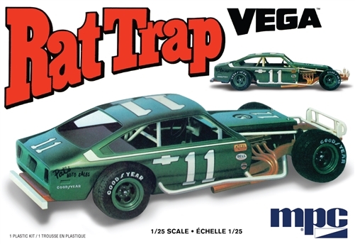 Byggmodell bil - Rat Trap Vega - 1:25 - MPC