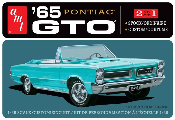 Byggmodell bil - 1965 Pontiac GTO 1:25 AMT