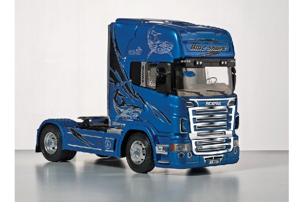 Byggmodell lastbil - Scania R620 Blue Shark - 1:24 - Italieri
