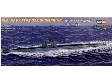 Byggmodell ubåt - Chinese Navy 033 - 1:700 - HobbyBoss