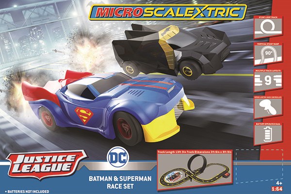 Scalextric bilbana - Micro Justice League