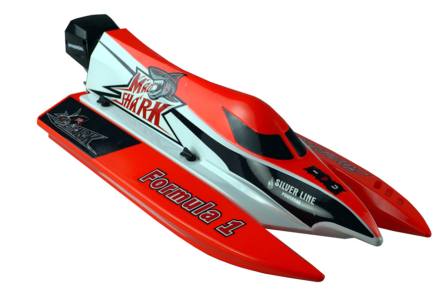 Borstlösa RC båtar - F1 Mad Shark V2 BL - 2,4Ghz - ARTR