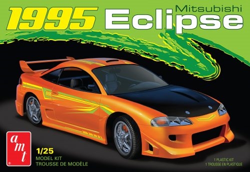 Byggmodell bil - 1995 Mitsubishi Eclipse - 1:25 - AMT