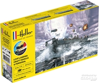 Landstigningsbåt - LCVP komplett 1:72 Heller