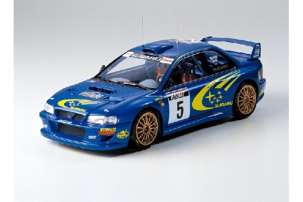 Byggmodell bil -  Subaru Impreza WRC -99 - 1:24 - Tamiya