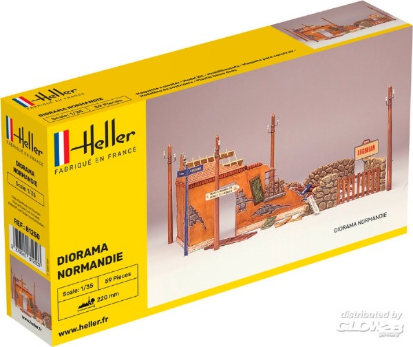 Diorama Normandie - 1:35 - Heller