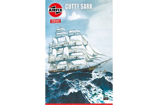 Byggmodell segelbåt - Cutty Sark - 1:130 - Airfix
