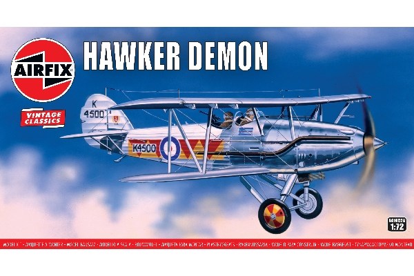 Byggmodell flygplan - Hawker Demon - 1:72 - AirFix