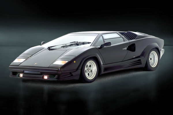 Byggmodell bil - Lamborghini Countach 25Th Anniversary  - 1:24 - IT
