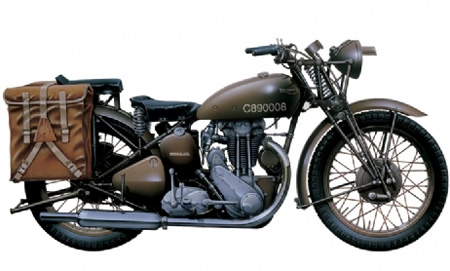 Motorcykel byggmodell - Triumph 3Hw Solo - 1:9 - IT