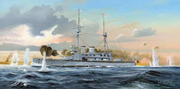Byggmodell krigsfartyg - HMS Lord Nelson - 1:350 - HB