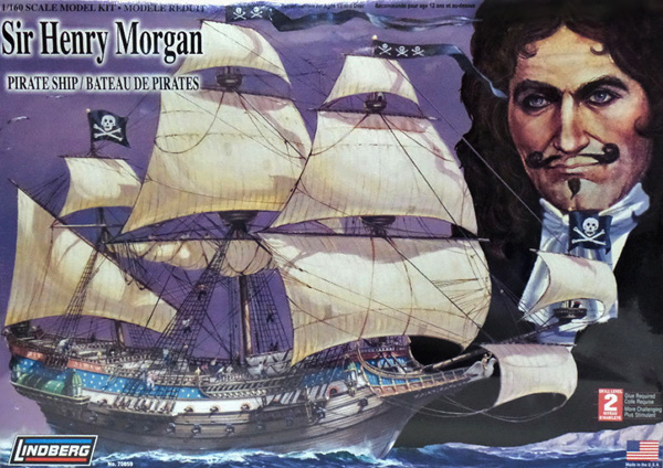Byggsats Segelbåt - Sir Henry Morgan - 1:160 - Lindberg