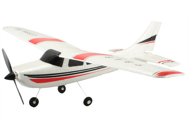 RC Flygplan - Cessna 182 -  2,4Ghz - 3ch -  WL - RTF