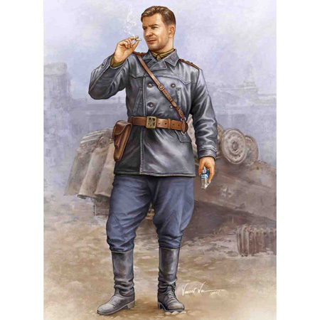 Byggmodell Soldat - Soviet tank crew vol.2 - 1:16 - Trumpeter