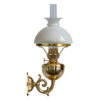 Fotogenlampa EL, Högholmslykta Vesta vit  0408MOVX