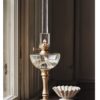 Fotogenlampa På Fot Antik Mässing 137900