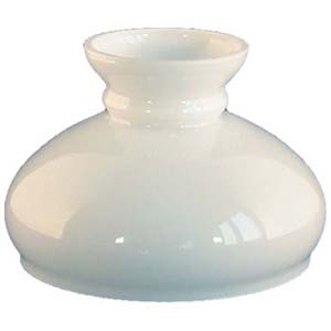 Vestaskärm vit fattning 134mm V134 Opal