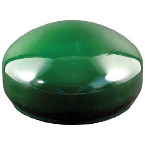 Fotogenlampa Skärm i grönt överfångsglas, fattning 200 mm, 2220G