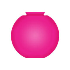 Klotkupa Månskenskupa röd 2310R15