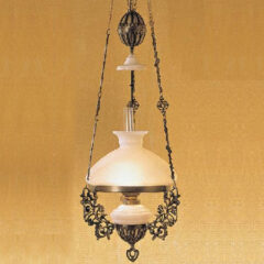 Takfotogenlampa gjutjärn  232710F