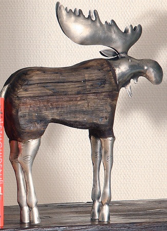 Fotogenlampa Älg Recycled, stor, 551111