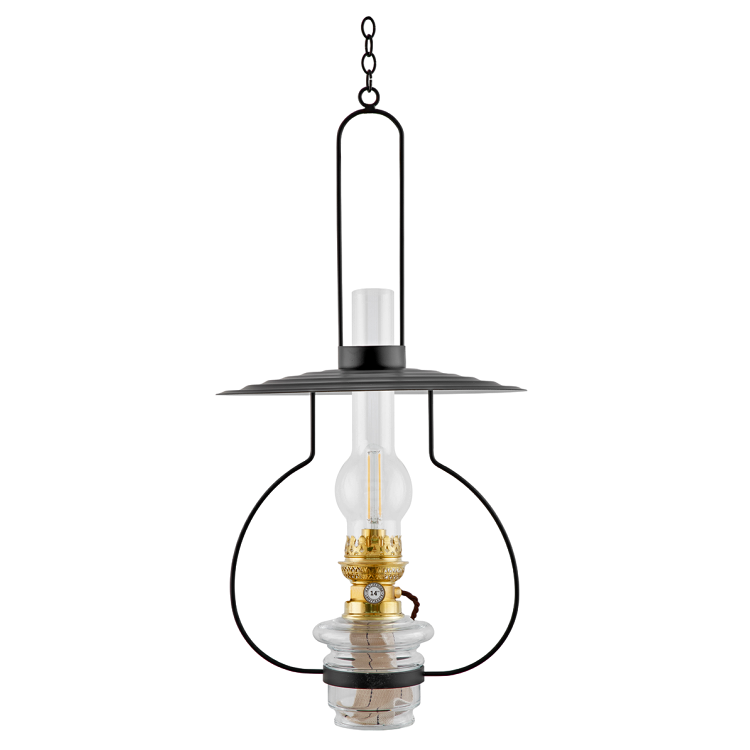 Fotogenlampa EL, Lyckeby, Svart, järn/alu