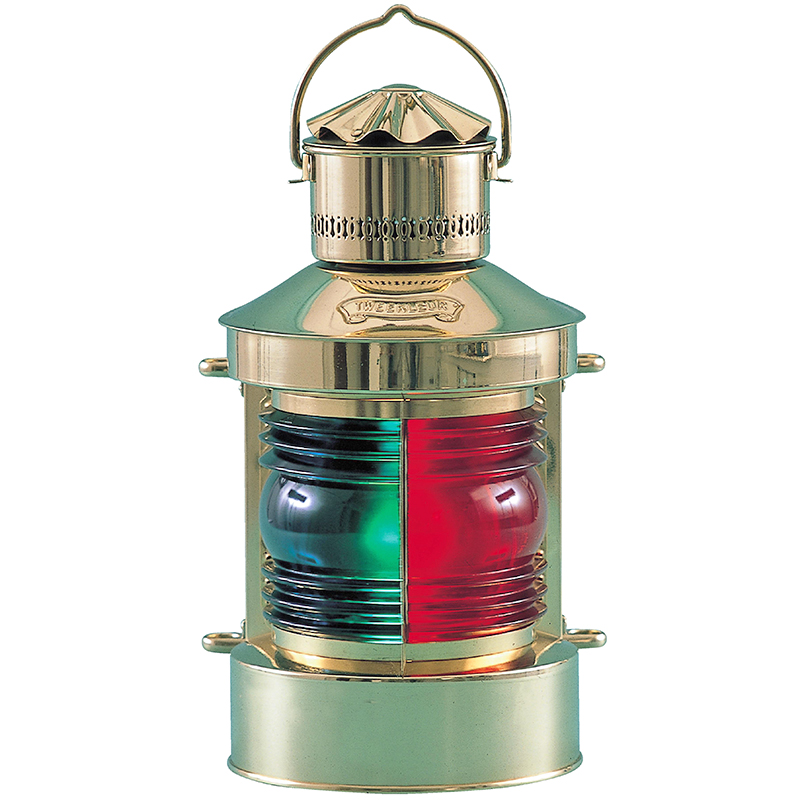 Lanterna fotogen Bicolour Light, mässing, röd/grön, 8404/O