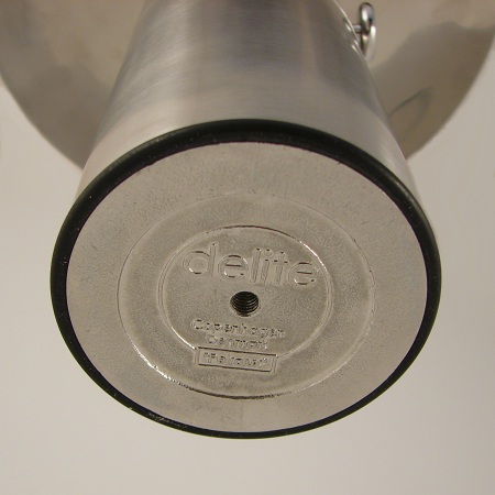 Petrolux takfotogenlampa matt glas rostfritt stål 650106