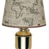 Fotogenlampa EL, Bordslampa med sjökortsskärm 8816ZR
