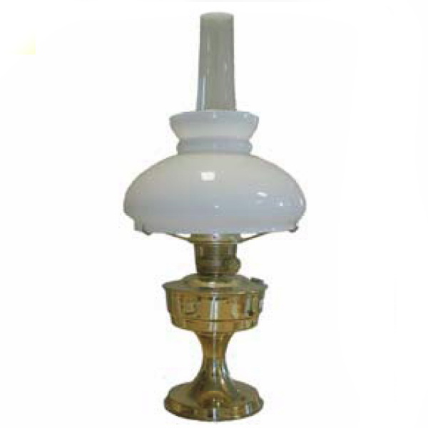 Fotogenlampa Aladdin bordlampa komplett,ljusstyrka 60 - 80 Watt, 21-400004.-23LONG-OPAL