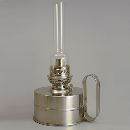 Galley lamp i rostfritt stål med 14’’’ brännare.  9878/O