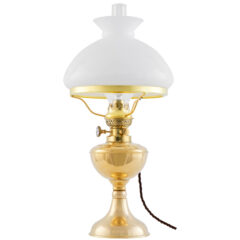 Fotogenlampa - Elmonterad