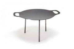 Stekhäll i stål. Griddle and Fire Bowl fs38