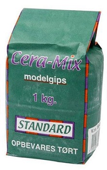 Gips Cera Mix för fastsättning av oljehusdelar 2hg, ceramix2hg