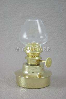 Fotogenlampa Mässingslampa Marin1 från GAUDARD höjd 135mm  LM1/A