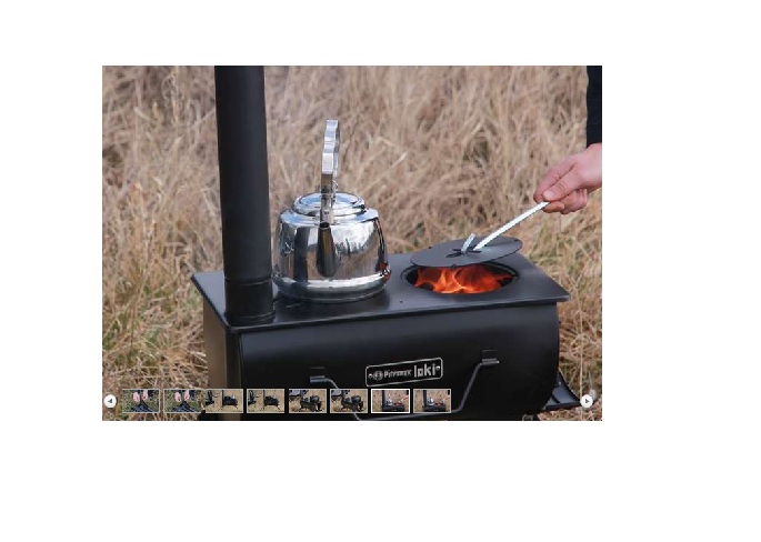 Fotogenlampa Bärbar vedspis för matlagning och värme SKU loki