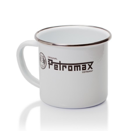 Petromax vit emaljerad stålmugg px-mug-w
