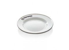 Petromax vit emaljerad ståltallrik px-plate-w
