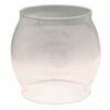 Rött glas Coleman T.930/108. 89X106mm