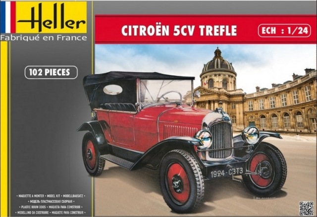 Byggmodell bil - Citron Trefle - 1:24