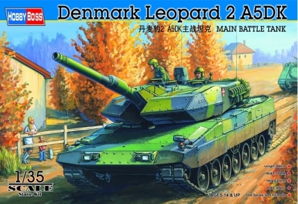 Byggmodell stridsvagn - LEOPARD Danish 2A5DK Tank - 1:35 - HB