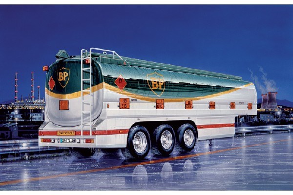 Byggmodell lastbils släp - Heavy tank trailer TOPAS - 1:24 - IT