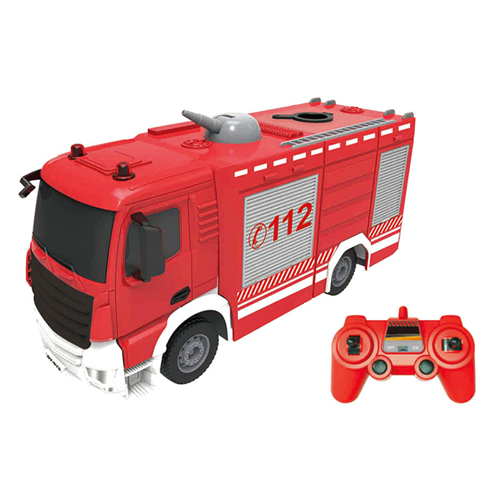 Radiostyrd brandbil 112 - 1:26 - 2,4Ghz - RTR